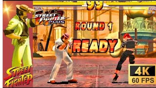 Sharon Vs Jackbattle Street Fighter Ex Plus 2 4K 60Fps