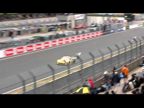 Corvette C6R GT2 Le Mans 2011 Awesome Sound 100 Years of Chevrolet