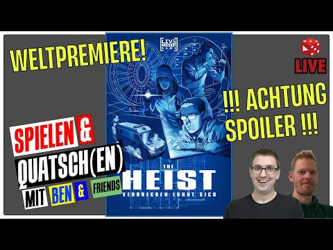 The Heist - LIVE - ACHTUNG SPOILER!!! - Innovatives Spiel von den Adlerstein Machern