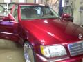MID-AMERICAN PAINT AND BODY KANDY 500 BENZ ON 22S