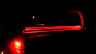 Red Glo Rails that function like a tail light - Right signal