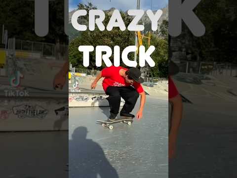 EXTREMELY RARE SKATEBOARD TRICK #skateboarding