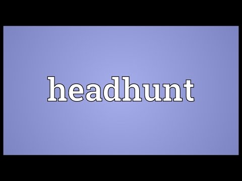 Header of headhunt