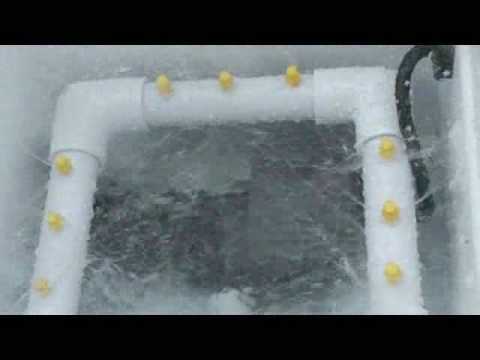 homemade hydroponics ebb and go with the flow system