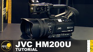 AppTV: JVC HM200U Camera Tutorial