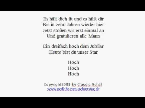 zum geburtstag alles gute lyrics