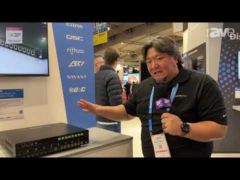 ISE 2024: BluStream Highlights HMX88-18G, HMX44-18G HDBaseT 3.0 Matrix Kits With Included Receivers