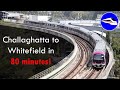 Purple Line Opening | Challaghatta to Whitefield | BMRCL | Metro Rails and Trains