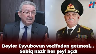 Misir Mərdanov Bəylər Eyyubovun Vəzifədən Getməsindən Danışdı