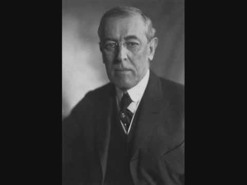 1912 US Election Campaign Speech Audio - Woodrow Wilson 1 of 6