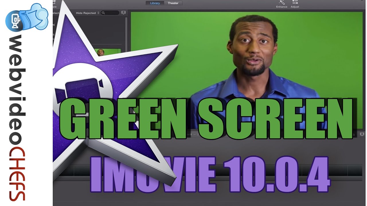 how to use green screen imovie