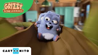 Grizzy Ve Lemmingler Bambu Savaşı