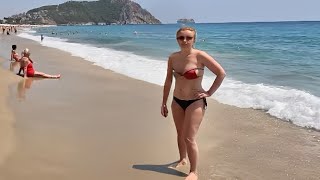 A Hot Day At Kleopatra Beach Alanya