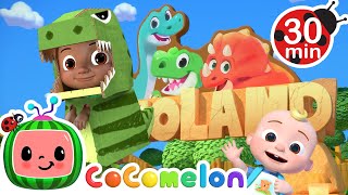 Dinoland Birthday Party 🎂 | Cocomelon - Cody Time | Kids Cartoons & Nursery Rhymes | Moonbug Kids⭐