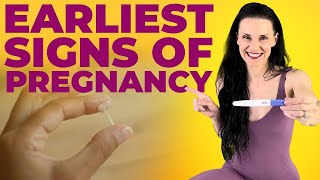 Earliest Signs Of Pregnancy (that you didn't know about!) Pregnancy Symptoms BEF