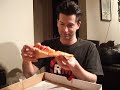 PJ eats pizza