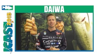 Daiwa Aird X Rods With Tackle Warehouse Pro Brent Ehrler Icast 2015