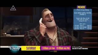 Incredibles 2 2018 Disney Channel Premiere Promo Southeast Asia 12120