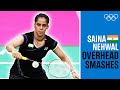 10 incredible Saina Nehwal smashes! | Athlete Highlights