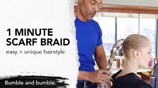 How to Style a Dressed Up Braid | Bumble and bumble.