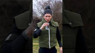 Shikamaru Drinks Water