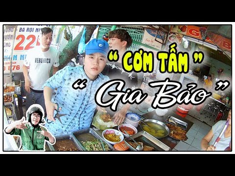 Chuyến GrabFood Ghé Quán Cơm Tấm "Gia Bảo" Quận 7 - Nguyễn Văn Tài