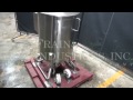 Video 30 gallon, stainless steel, single wall mixing tank