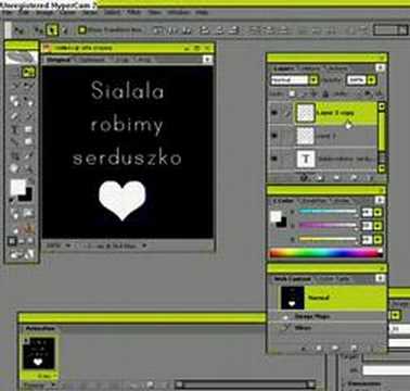 Making a blinking heart in Photoshop
