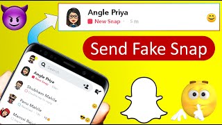 🔥🔥 How To Send FAKE Snaps on Snapchat