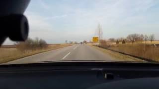 Bmw 750Li e65 e66 acceleration with Bmw K1300R and Ducati 996s driving fast thro