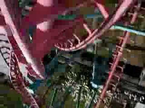 this coaster is just like batman the ride @ six flags great adventure just that there is a row of two seats instead of four. (six flags new england 6/11/07) six flags new england park map. this coaster is just like batman the ride @ six flags great adventure just that there is a row of two seats instead of four. (six flags new england 6/11/07)