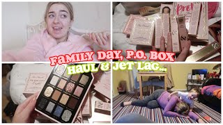 FAMILY DAY, PO BOX HAUL & INSANE JETLAG.. VLOGMAS DAY 14!