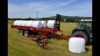 Anderson World First Silage Wrap Bale mover - RBM2000 PRO - Agritechnica 2017 Hall 27