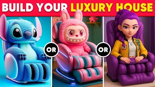 Would You Rather...? Build Your Luxury Fantasy House Daily Quiz
