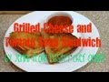 How to Make a Grilled Cheese and Tomato Soup Sandwich
