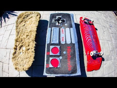 THE LARGEST SKATEBOARDS IN BRAILLE HISTORY GAME OF SKATE?!