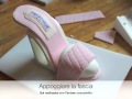 Realizzare una scarpa con il tacco in pasta di zucchero