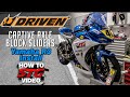 Yamaha YZF-R3 Driven Captive Axle Block Sliders Install | Sportbike Track Gear YouTube Video