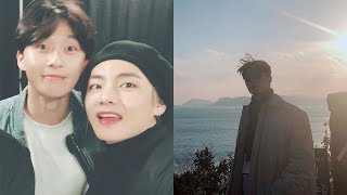 Park Seojoon Responds to Taehyung Post with a Flirty Comment