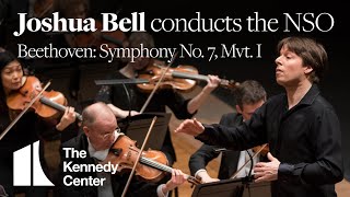 Joshua Bell conducts the NSO for the first time - Beethoven: Symphony No. 7, Mvt. I