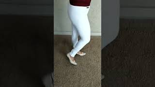 Calça Leg Jacar Branca