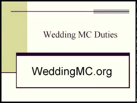 Plus FREE Wedding MC Wedding Speech Guide How To Be A FUN Wedding MC shows