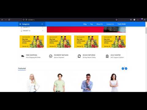 ระบบขายของออนไลน์ php mysql bootstrap โปรเจคจบ ecommerce 008