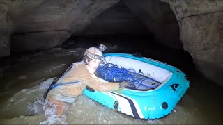 Flash Flood Rips Through A Cave