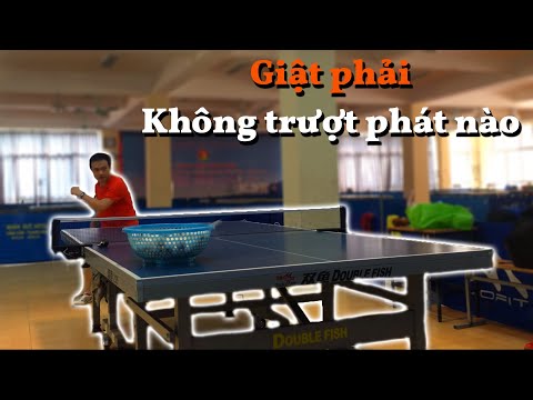 Học Bóng Bàn: Hướng Dẫn Giật Phải Không Hỏng Phát Nào