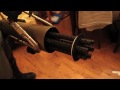 SteamPunk CO2 Galting Gun. Coolest Working Costume Weapon - Halloween 2011!!