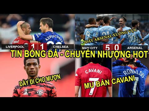 TIN BÓNG ĐÁ 29/8|Ronaldo đến MU bán Cavani? Diallo được đem cho mượn,City đẩy Arsenal xuống vực thẳm