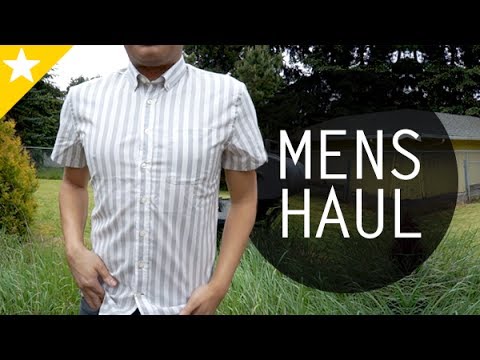 MEN'S FASHION  BEAUTY HAUL (Frank  Oak, Forever 21, Urban Outfitters ...