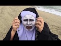 Valak goes to the beach