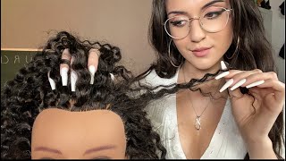 this ASMR  is for the curly hair girlies ONLY 😡